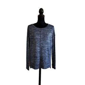 Lou & Grey Woman’s Extra Small Blue Long Sleeve Casual Top
